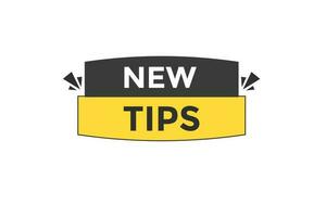 new tips vectors, sign, level bubble speech never new tips vector