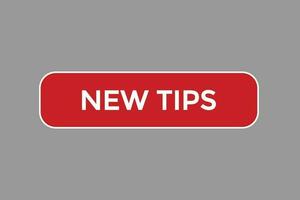 new tips vectors, sign, level bubble speech never new tips vector