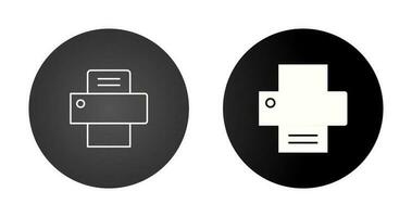 Fax Machine Vector Icon