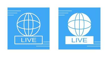 Live News Vector Icon