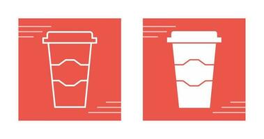 icono de vector de tazas de café