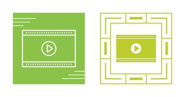 Video player Vector Icon