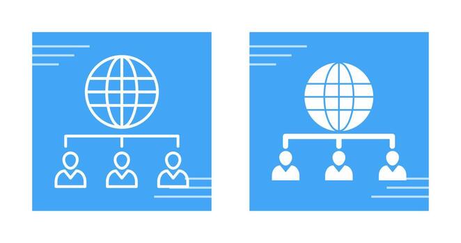 Web ClientServer Vector Icon