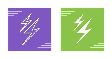 Lightning Vector Icon