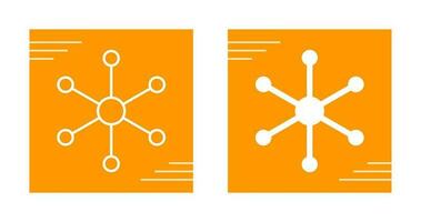 Molecular Structure Vector Icon