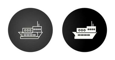 Delivery Ship Vector Icon