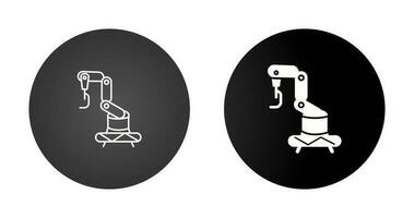 Industrial Robot Vector Icon