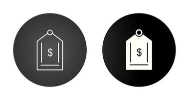 Dollar Tag Vector Icon