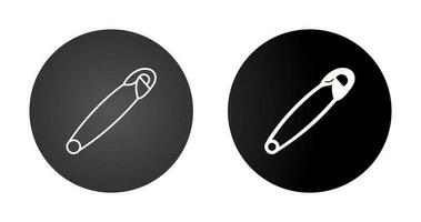 Safety Pin Vector Icon