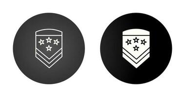 Military Badge Vector Icon