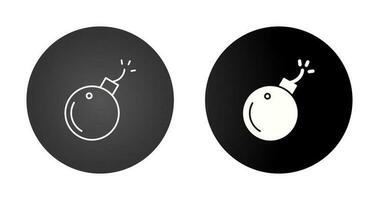 Exploding Cannon Ball Vector Icon