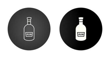 Bottle of Rum Vector Icon