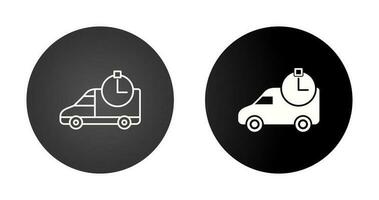 Time Based Delivery Vector Icon