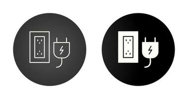 Plug and Socket Vector Icon