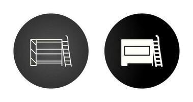 Bunk bed Vector Icon