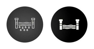 Water Dam Vector Icon