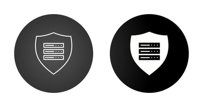 Secure Server Vector Icon
