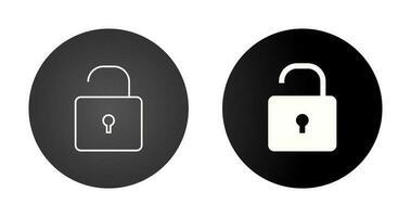 Open Lock Vector Icon