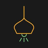 Overhead Light Vector Icon