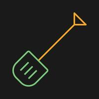 Snow Shovel Vector Icon