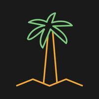 Coconut Tree Vector Icon