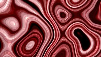 Red color abstract fluid background video