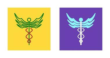 Caduceus Vector Icon