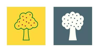 Fruit Tree Vector Icon