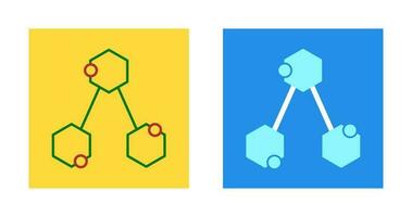 Chemical Structure Vector Icon