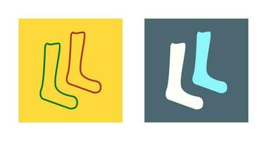 Pair of Socks Vector Icon