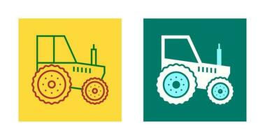 icono de vector de tractor