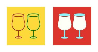 Party Glasses Vector Icon