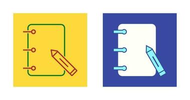 Paper and Pencils Vector Icon