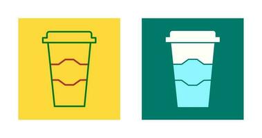 icono de vector de tazas de café