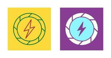 Electric Current Vector Icon