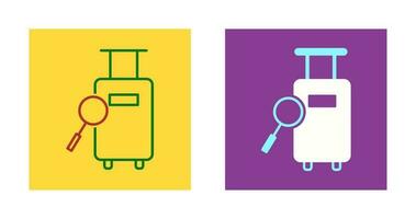 Find Luggage Vector Icon