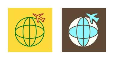 International Flights Vector Icon