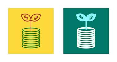 Money Growth Vector Icon