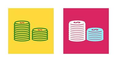 Stack of Coins Vector Icon