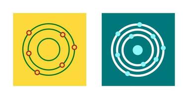 Atomic Structure Vector Icon