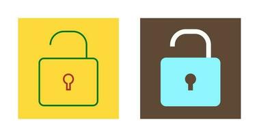 Open Lock Vector Icon