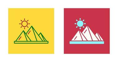 Pyramid Vector Icon