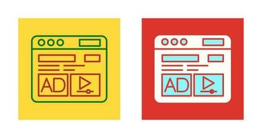 AD Vector Icon