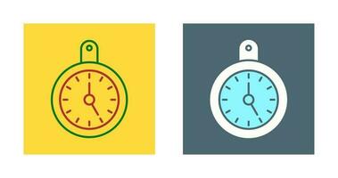 icono de vector de reloj de pared