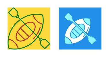 Kayak Vector Icon