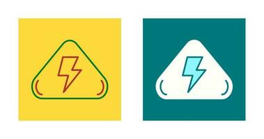 Electrical Hazard Vector Icon