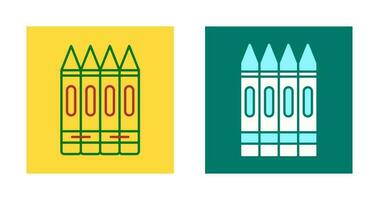 Crayons Vector Icon