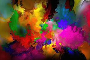 world day of color abstract illustration photo