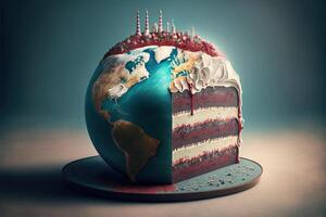 World Cake day illustration photo