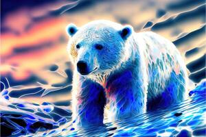 World Polar Bear Day Illustration photo